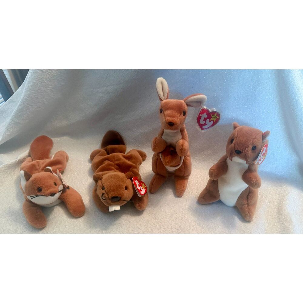 Woodland Animals Beanie Babies Lot